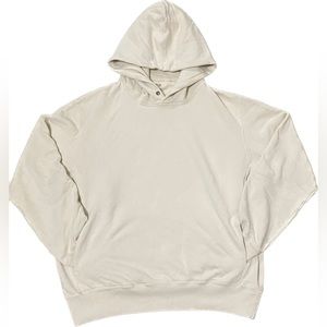 Uniqlo off white hoodie sweater
